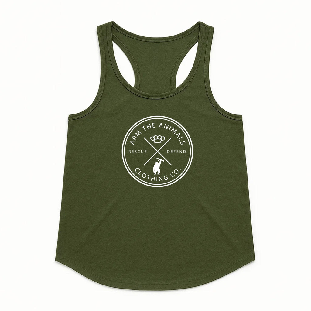 Women's | Rescue Knuckles Logo | Racerback Tank
