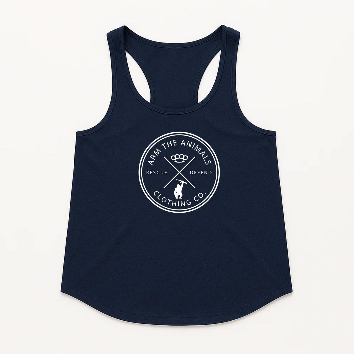 Women's | Rescue Knuckles Logo | Racerback Tank