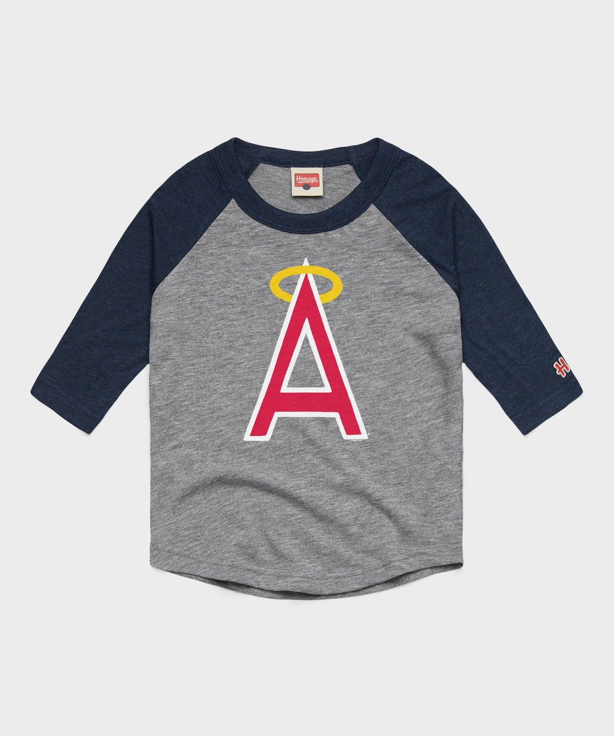 Youth California Angels Cap Logo '72 Raglan