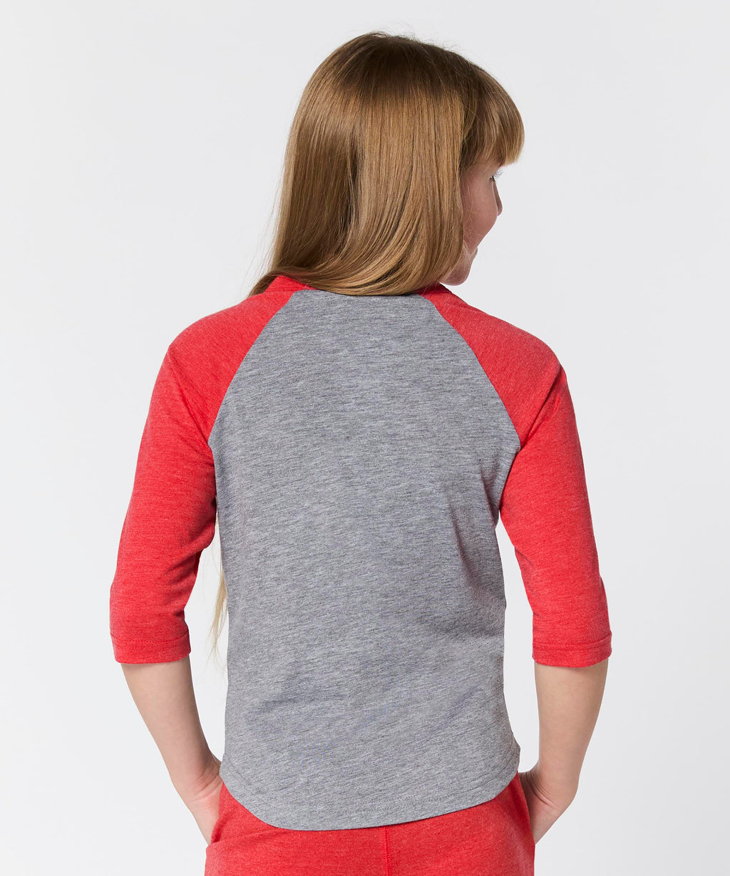 Youth Houston Texans Big Helmet Raglan